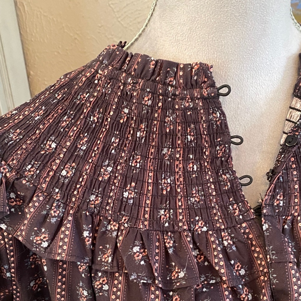 AUREUM Purple Patterned Blouse - image 3